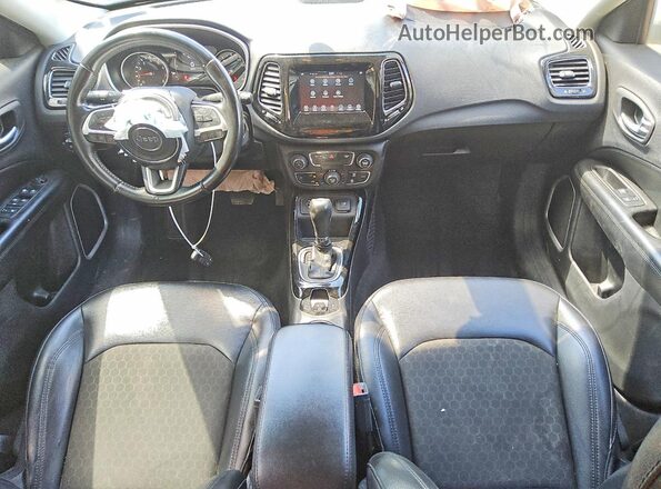3C4NJCBB7LT246697 2020 JEEP COMPASS White Առջևի վահանակի տեսք