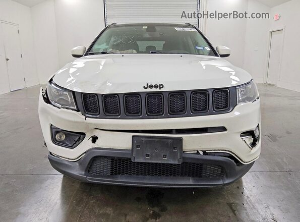 3C4NJCBB7LT246697 2020 JEEP COMPASS White Դիմացի տեսք