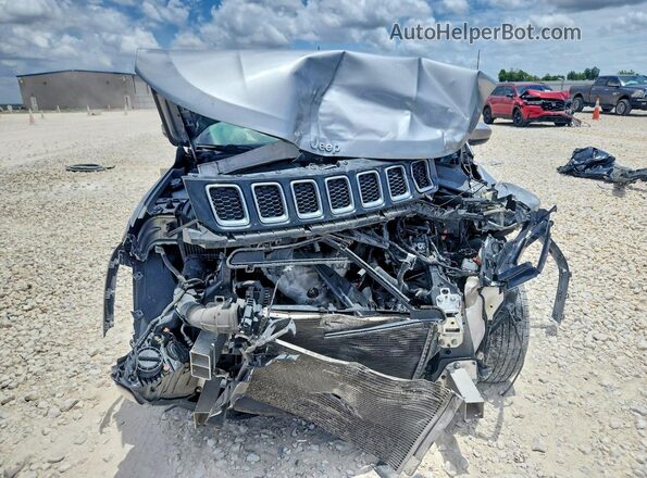 3C4NJCBB7MT505657 2021 JEEP COMPASS Silver Front view