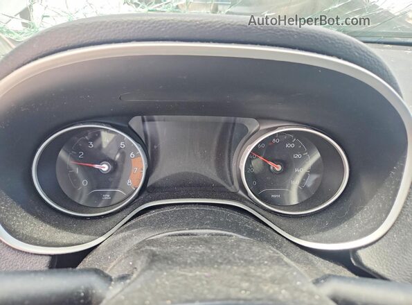 3C4NJCBB7MT505657 2021 JEEP COMPASS Silver Instrument cluster view