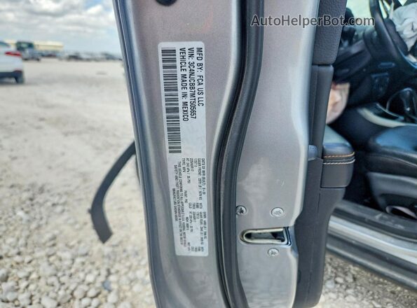 3C4NJCBB7MT505657 2021 JEEP COMPASS Silver 360 interior view