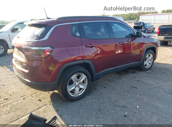 3C4NJCBB7NT138681 2022 JEEP COMPASS Red უკანა მარჯვენა