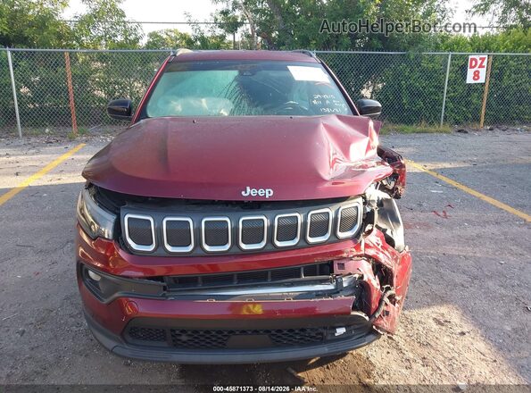 3C4NJCBB7NT138681 2022 JEEP COMPASS Red ხელსაწყოთა პანელის ხედი