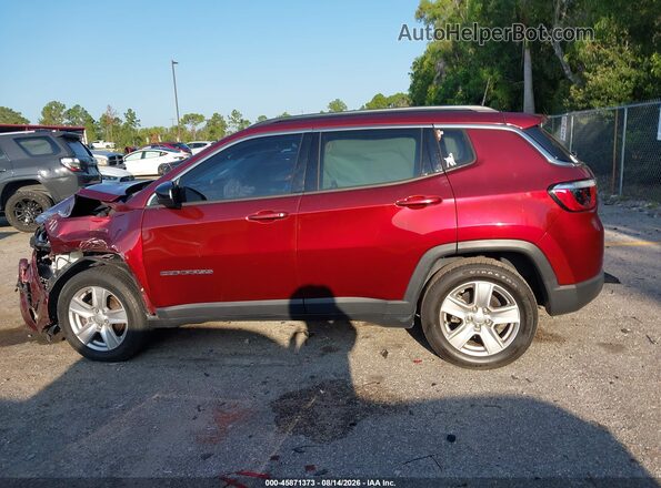 3C4NJCBB7NT138681 2022 JEEP COMPASS Red სალონის 360-გრადუსიანი ხედი
