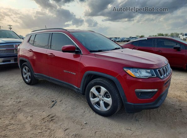 3C4NJCBB8HT607457 2017 JEEP COMPASS Maroon Front right