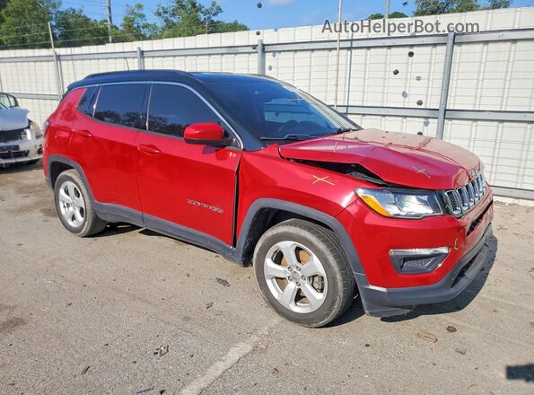 3C4NJCBB8JT182280 2018 JEEP COMPASS Red Delantero derecho