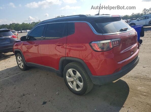 3C4NJCBB8JT182280 2018 JEEP COMPASS Red Trasero izquierdo