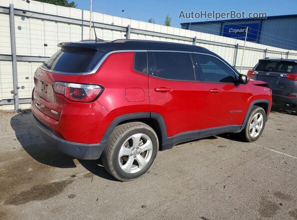 3C4NJCBB8JT182280 2018 JEEP COMPASS Red Trasero derecho