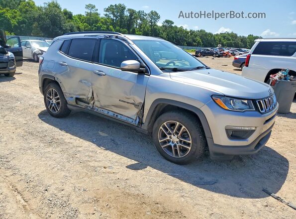 3C4NJCBB8KT679542 2019 JEEP COMPASS Silver Delantero derecho