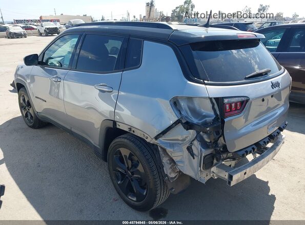 3C4NJCBB8MT531765 2021 JEEP COMPASS Silver Rear left
