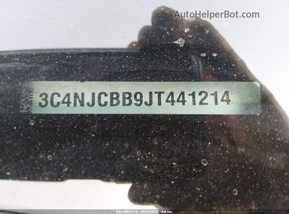 3C4NJCBB9JT441214 2018 JEEP COMPASS Black ძრავის განყოფილების ხედი