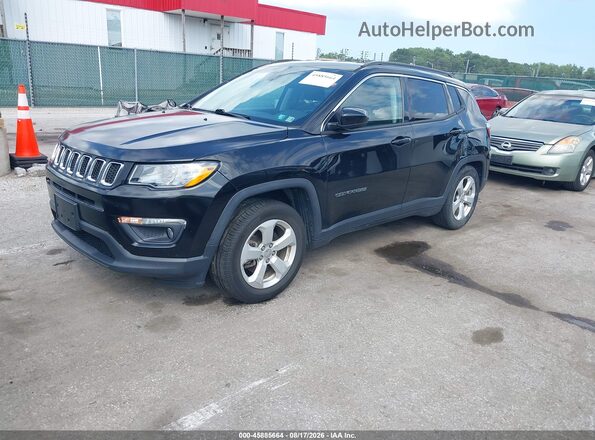 3C4NJCBB9KT652091 2019 JEEP COMPASS Black Przód lewy
