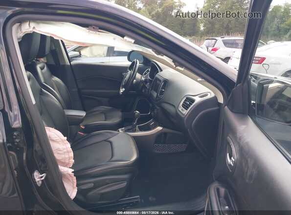 3C4NJCBB9KT652091 2019 JEEP COMPASS Black Widok wnętrza z przodu