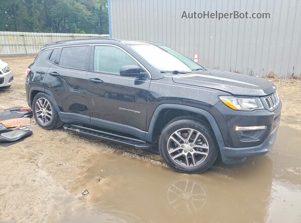 3C4NJCBB9KT668517 2019 JEEP COMPASS Черный Передняя правая четверть