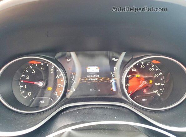 3C4NJCBB9KT668517 2019 JEEP COMPASS Черный Вид щитка приборов