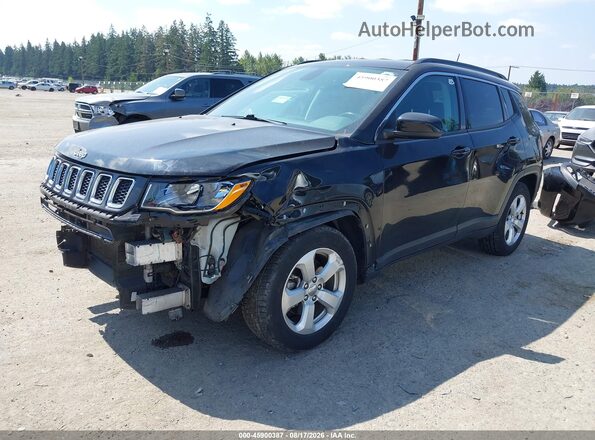 3C4NJCBB9KT699055 2019 JEEP COMPASS Black Przód lewy