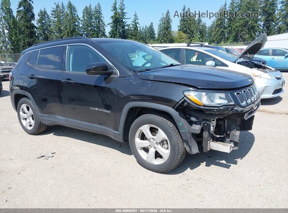 3C4NJCBB9KT699055 2019 JEEP COMPASS Black Widok wnętrza 360 stopni