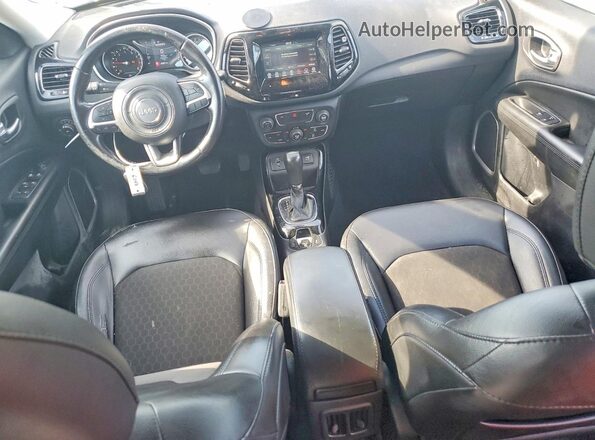 3C4NJCBB9LT158587 2020 JEEP COMPASS White წინა პანელის ხედი