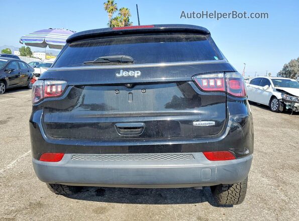 3C4NJCBB9LT258883 2020 JEEP COMPASS Black უკანა ხედი