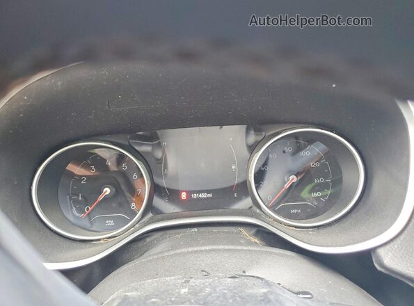 3C4NJCBB9MT589853 2021 JEEP COMPASS White Instrument cluster view