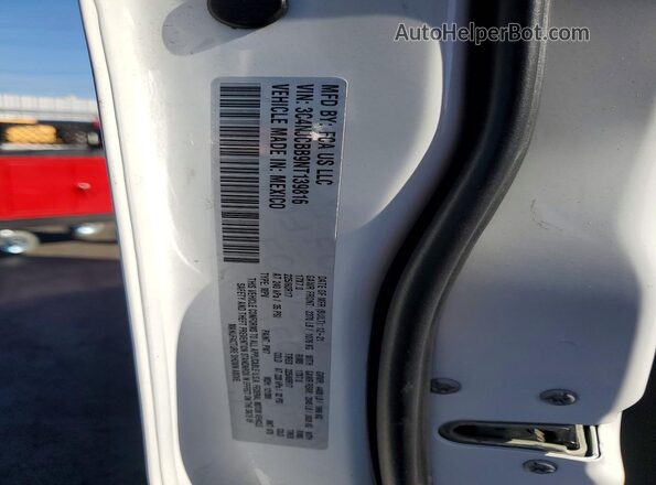 3C4NJCBB9NT139816 2022 JEEP COMPASS White Widok naklejki z numerem VIN