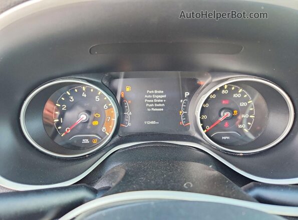 3C4NJCBBXHT661309 2017 JEEP COMPASS Gray Vista interior de 360 grados