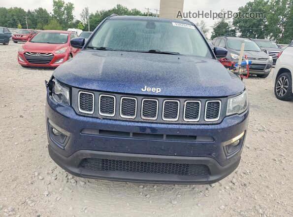 3C4NJCBBXJT235349 2018 JEEP COMPASS Blue წინა ხედი
