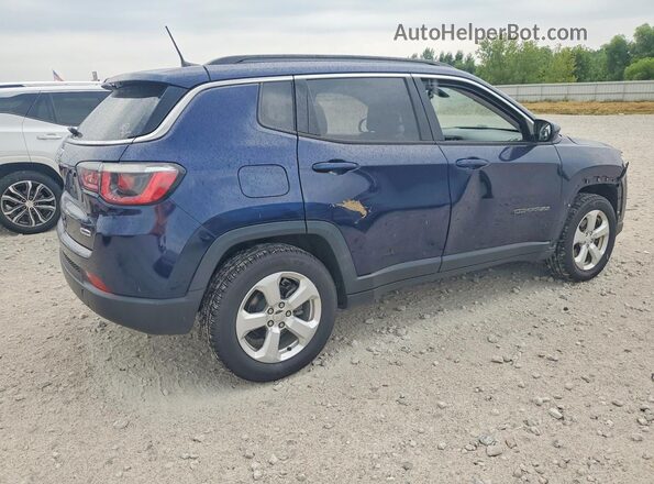 3C4NJCBBXJT235349 2018 JEEP COMPASS Blue უკანა მარჯვენა