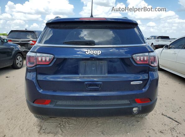 3C4NJCBBXJT345351 2018 JEEP COMPASS Blue Vista trasera