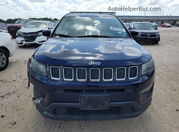 3C4NJCBBXJT345351 2018 JEEP COMPASS Blue Vista frontal