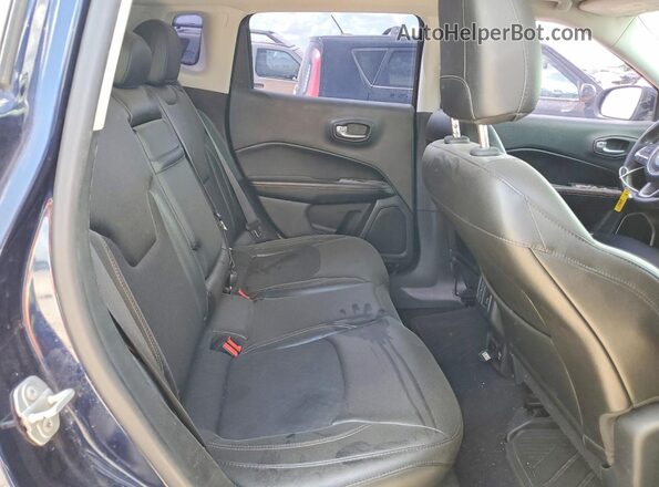 3C4NJCBBXJT345351 2018 JEEP COMPASS Blue Vista de los asientos traseros