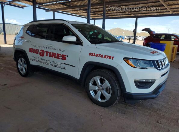 3C4NJCBBXJT468423 2018 JEEP COMPASS White წინა მარჯვენა