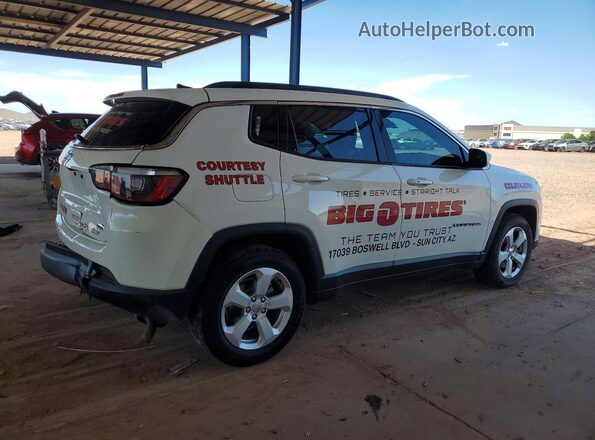 3C4NJCBBXJT468423 2018 JEEP COMPASS White უკანა მარჯვენა