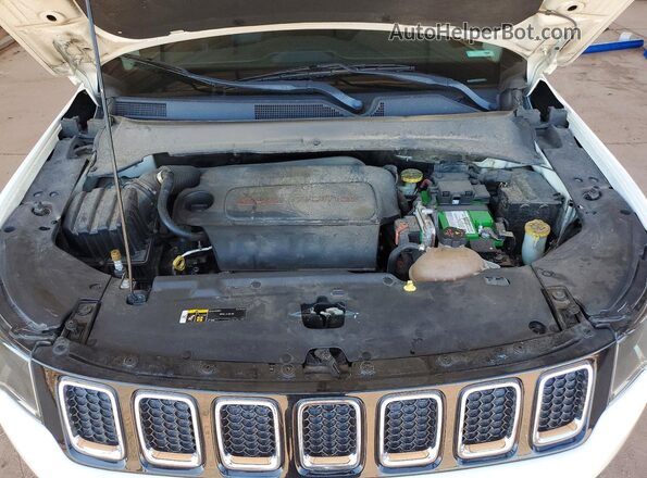 3C4NJCBBXJT468423 2018 JEEP COMPASS White ძრავის განყოფილების ხედი