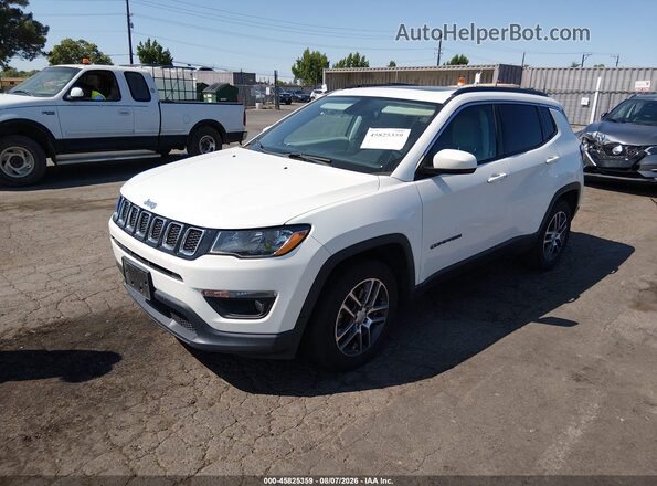 3C4NJCBBXKT614711 2019 JEEP COMPASS White Передня ліва чверть