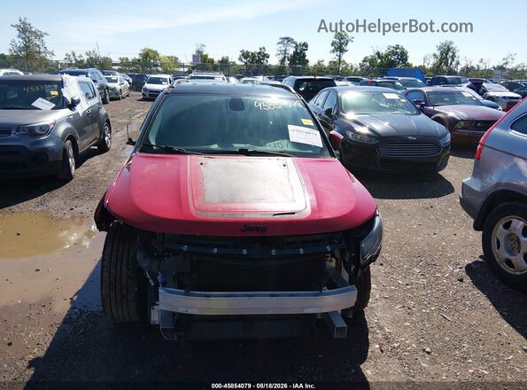 3C4NJCBBXKT636885 2019 JEEP COMPASS Red Սալոնի հետևի տեսք