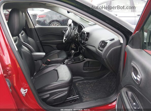 3C4NJCBBXKT636885 2019 JEEP COMPASS Red Սալոնի դիմացի տեսք