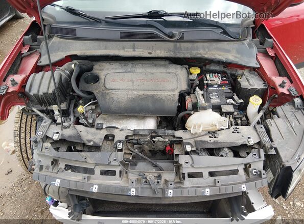 3C4NJCBBXKT636885 2019 JEEP COMPASS Red Հետևի տեսք