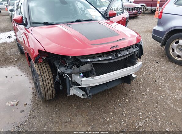 3C4NJCBBXKT636885 2019 JEEP COMPASS Red Դիմացի տեսք