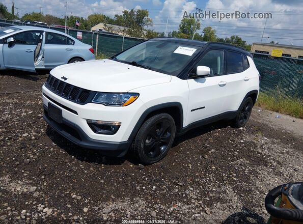 3C4NJCBBXKT658174 2019 JEEP COMPASS White Przód lewy