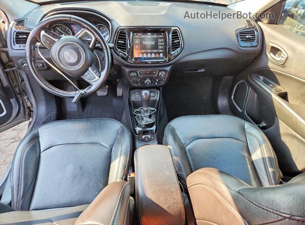 3C4NJCCB0LT187300 2020 JEEP COMPASS Silver Dashboard view