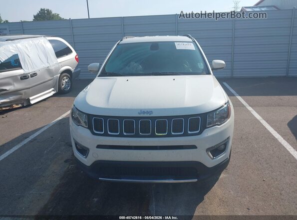 3C4NJCCB1KT662449 2019 JEEP COMPASS White ხელსაწყოთა პანელის ხედი