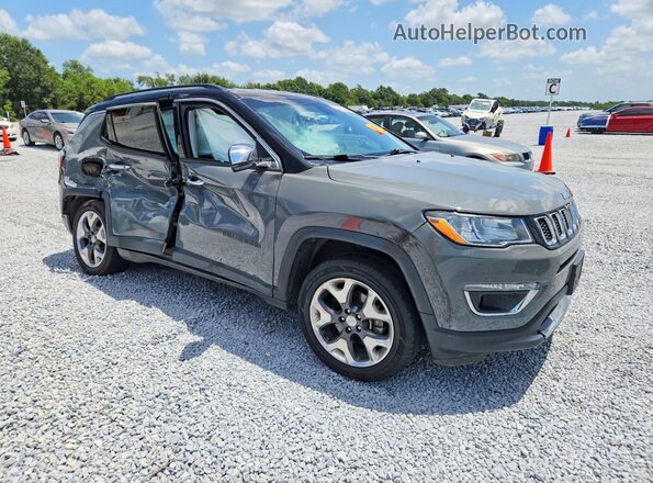 3C4NJCCB1KT748893 2019 JEEP COMPASS Gray Front right