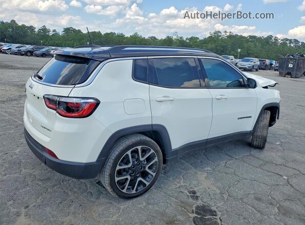 3C4NJCCB1MT549085 2021 JEEP COMPASS White Trasero derecho