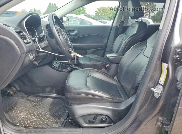 3C4NJCCB3KT777750 2019 JEEP COMPASS Угольный Вид салона спереди