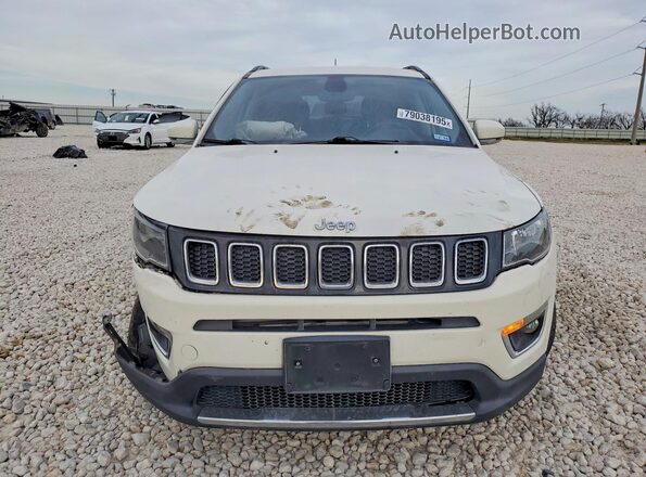 3C4NJCCB3KT802405 2019 JEEP COMPASS Белый Вид спереди
