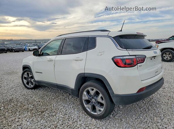 3C4NJCCB3KT802405 2019 JEEP COMPASS Белый Задняя левая четверть