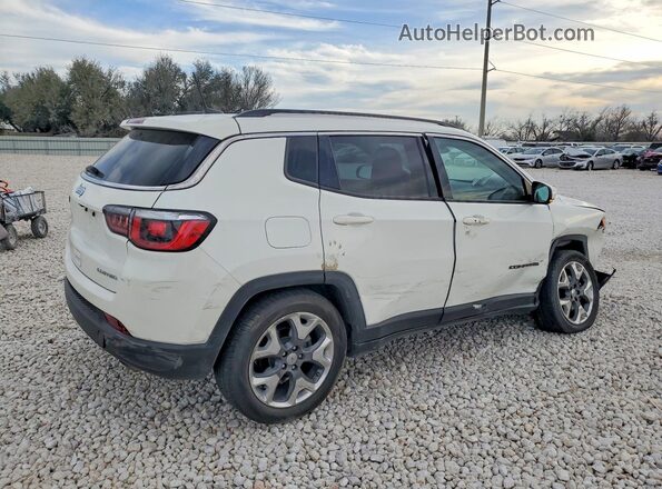 3C4NJCCB3KT802405 2019 JEEP COMPASS Белый Задняя правая четверть