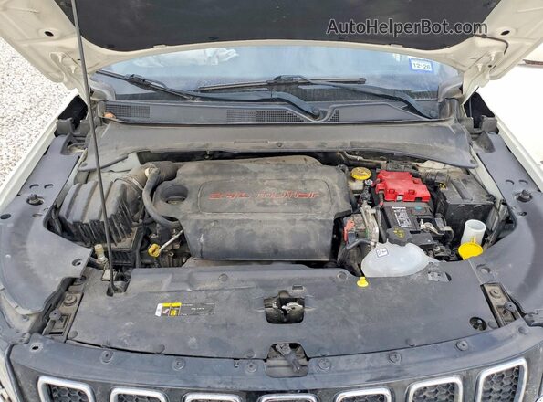 3C4NJCCB3KT802405 2019 JEEP COMPASS Белый Вид подкапотного пространства