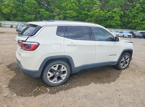 3C4NJCCB3KT819298 2019 JEEP COMPASS White Задня права чверть